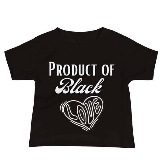 Unisex Product of Black Love Baby Jersey Short Sleeve Tee